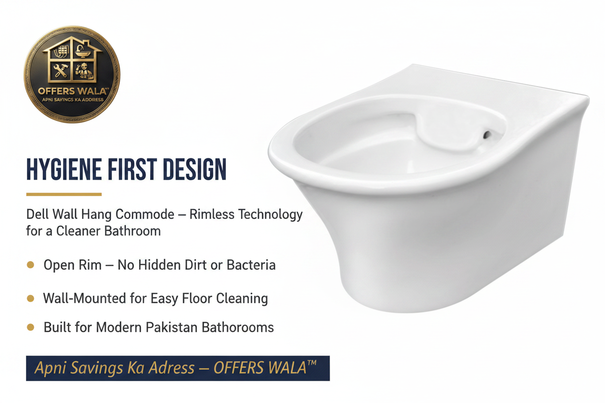 Dell Wall Hang Rimless Brand Story — Offers Wala