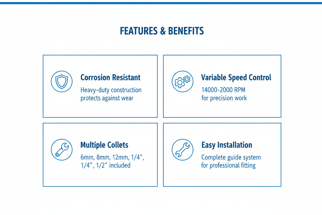 Ingco Router Features & Benefits