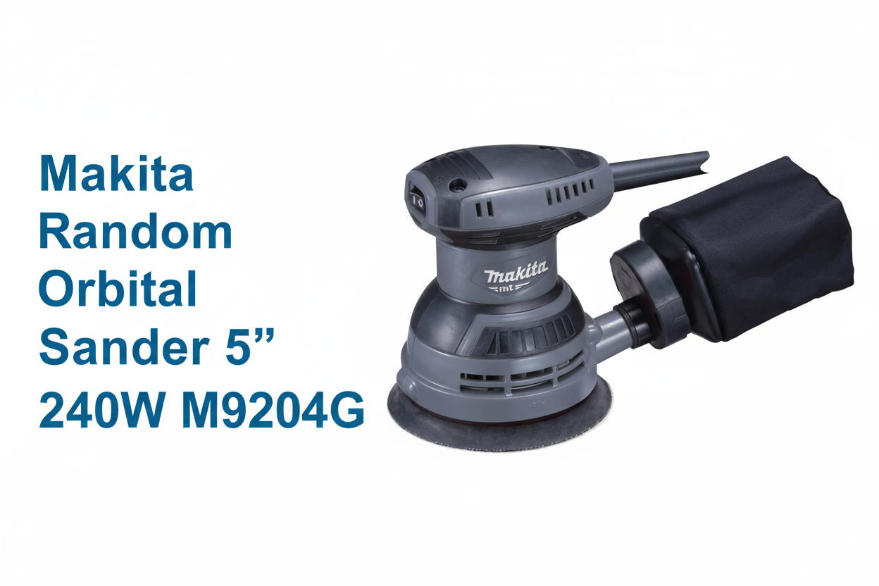 Makita Random Orbital Sander 5" 240W M9204G