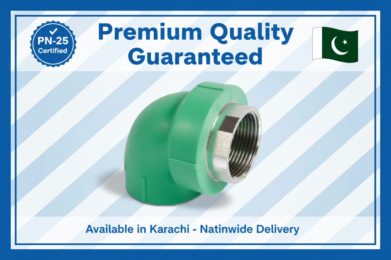Elbow Female PPRC PN-25 32mm*1/2"