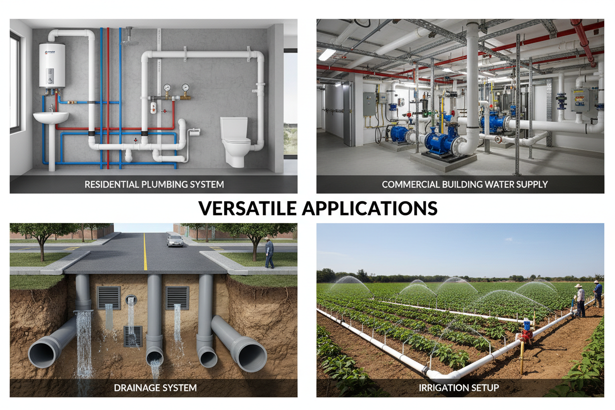 UPVC Pipe Applications