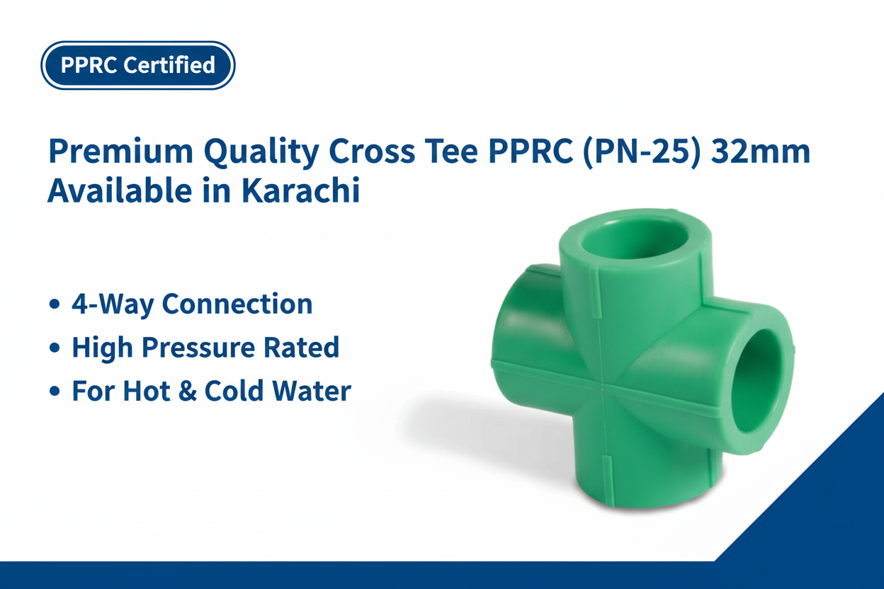 Cross Tee PPRC PN-25 32mm Premium Quality Available in Karachi