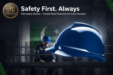MSA Safety Helmet - Safety First Always