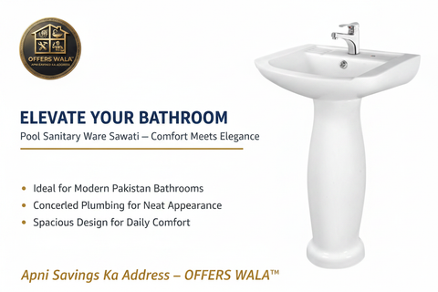 Sawati Basin Pedestal Brand Story — Offers Wala