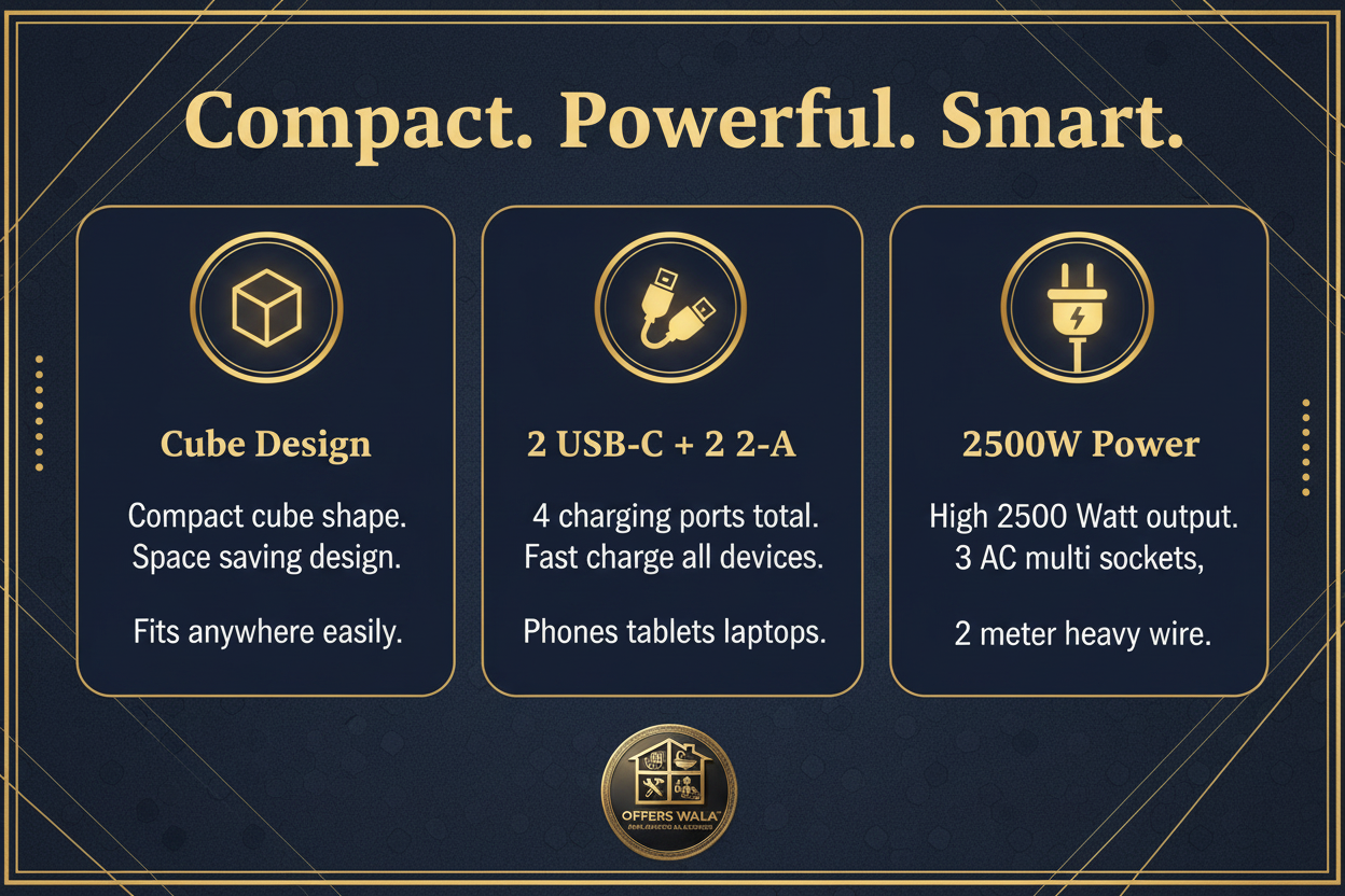 Compact Powerful Smart – A+ Feature Panel