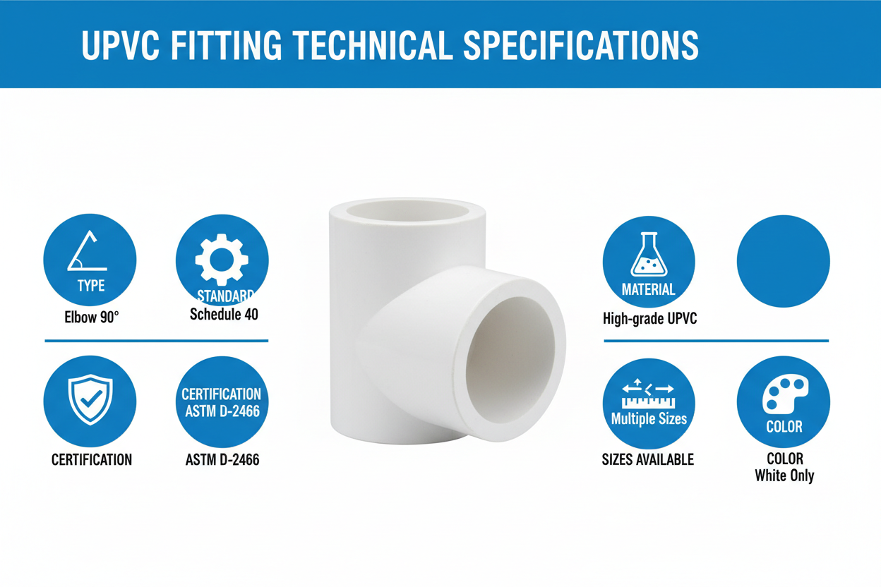 UPVC Fitting Technical Specifications