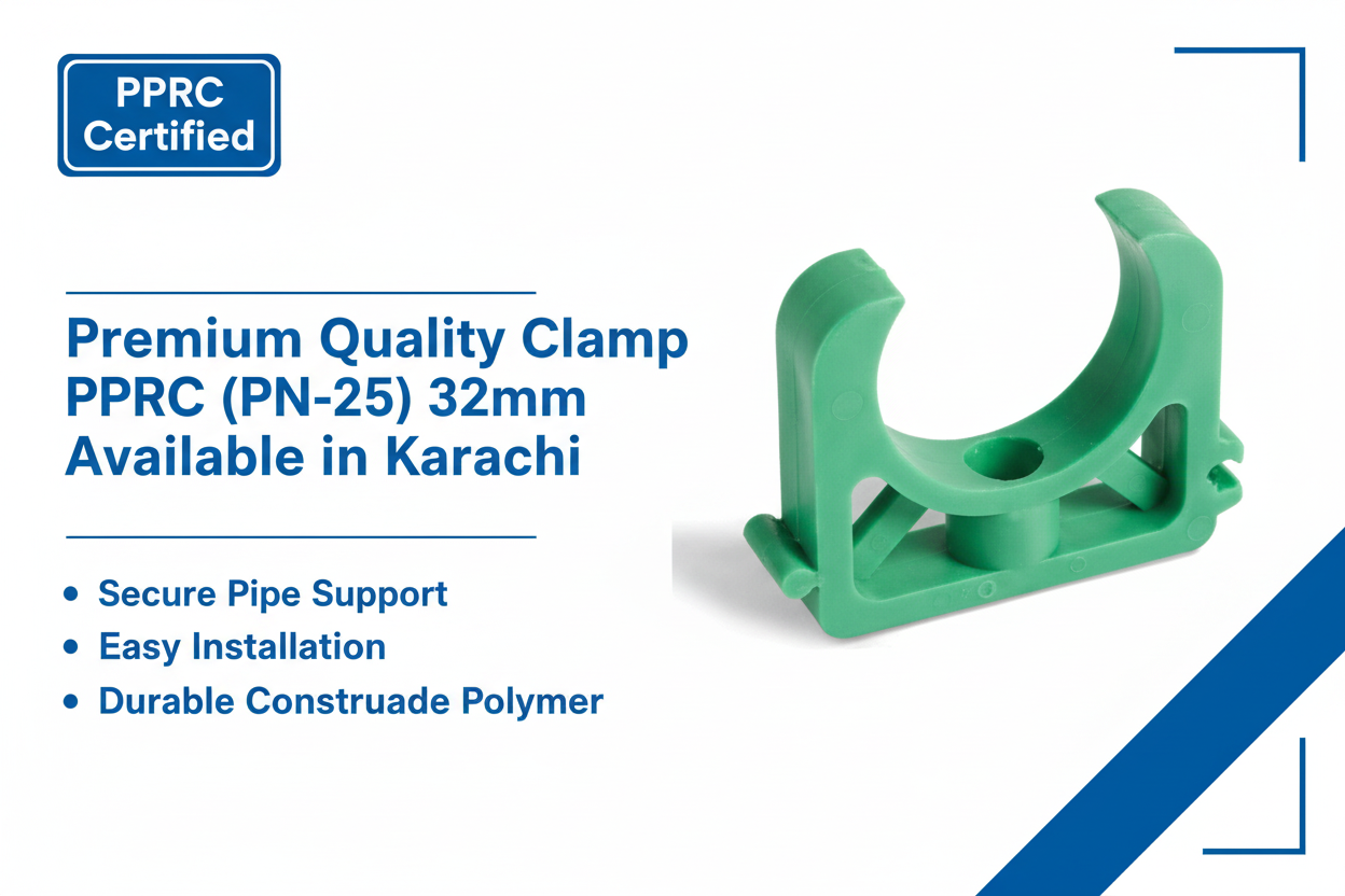 Clamp PPRC PN-25 32mm Premium Quality Available in Karachi