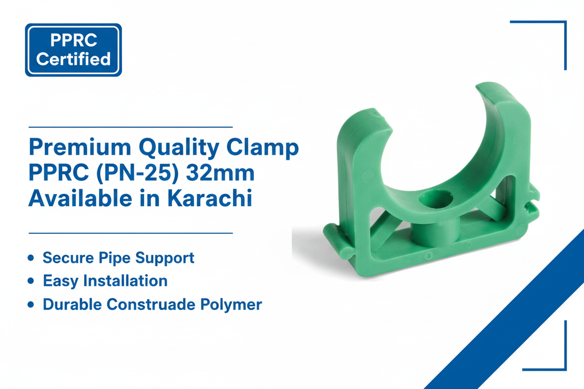 Clamp PPRC PN-25 32mm Premium Quality Available in Karachi