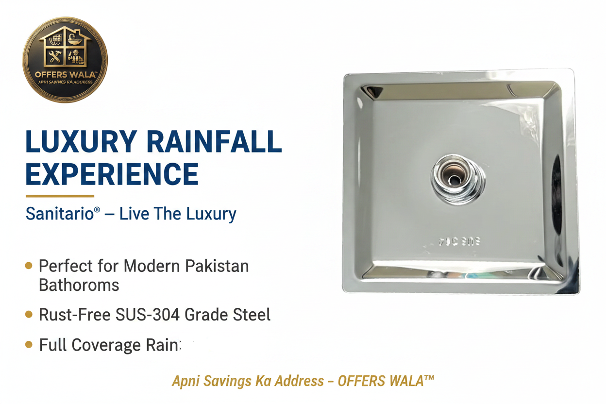 Sanitario Rain Shower Brand Story — Offers Wala