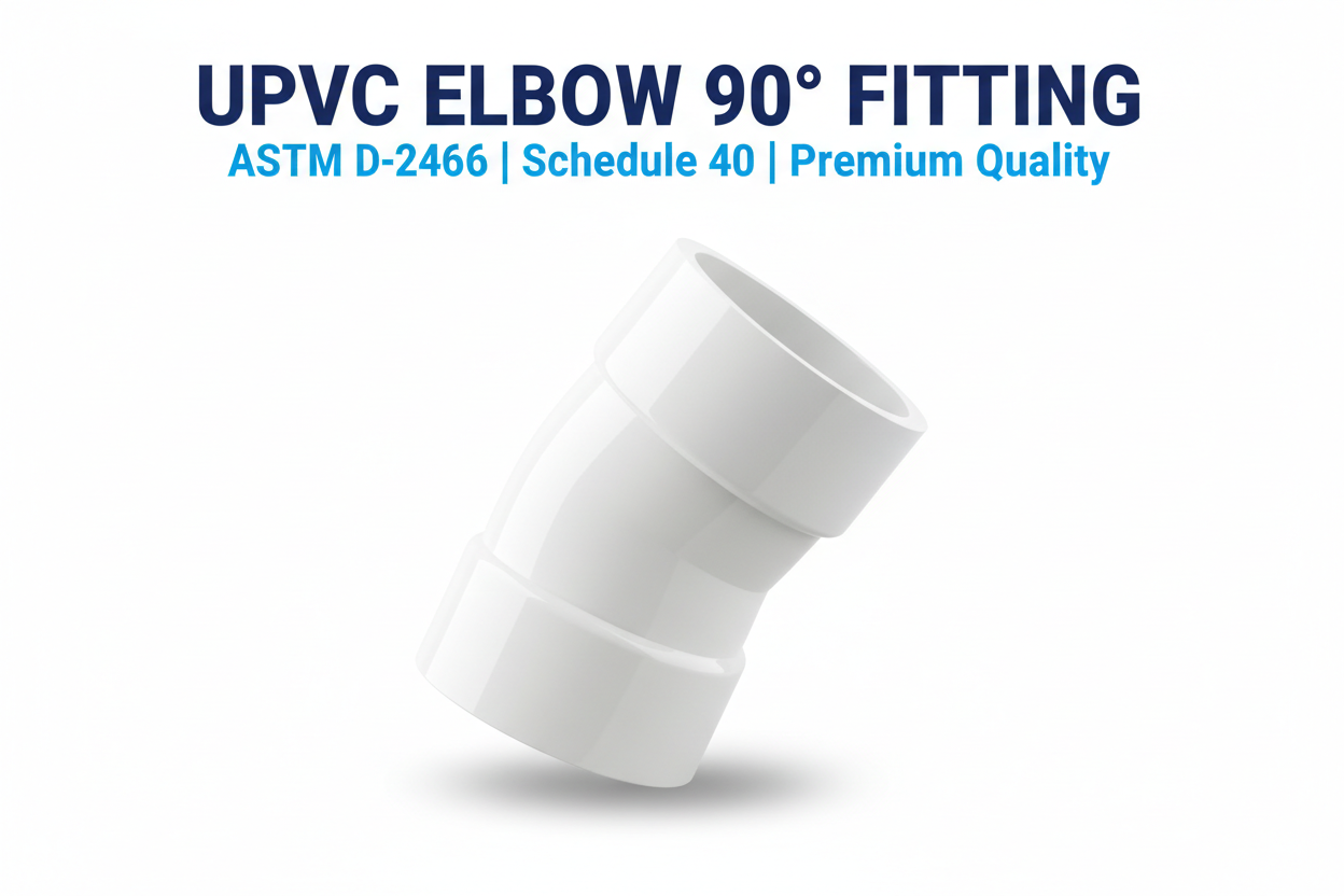 UPVC Elbow 90 Degree Fitting