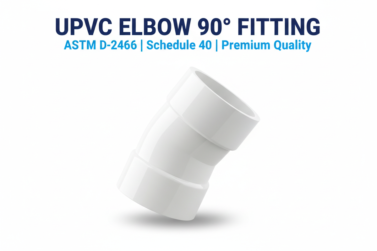 UPVC Elbow 90 Degree Fitting