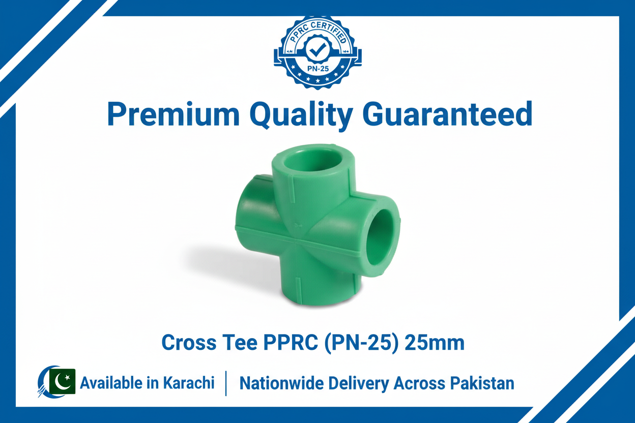 Cross Tee PPRC PN-25 25mm Quality Certification