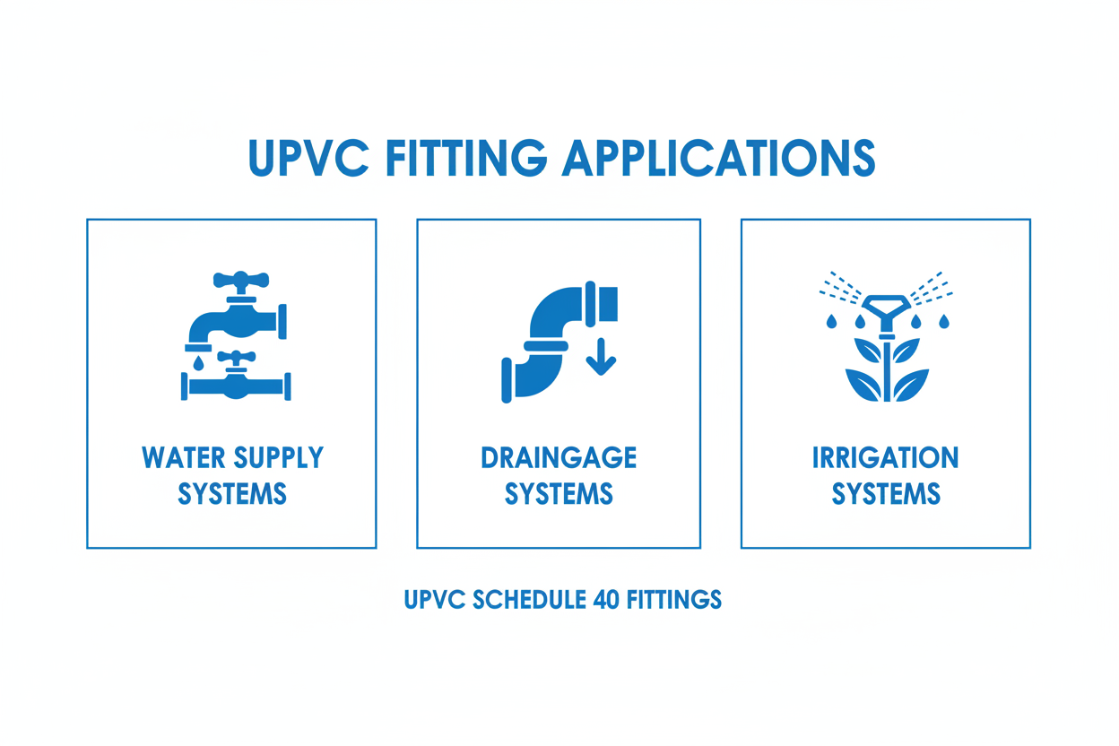 UPVC Fitting Applications