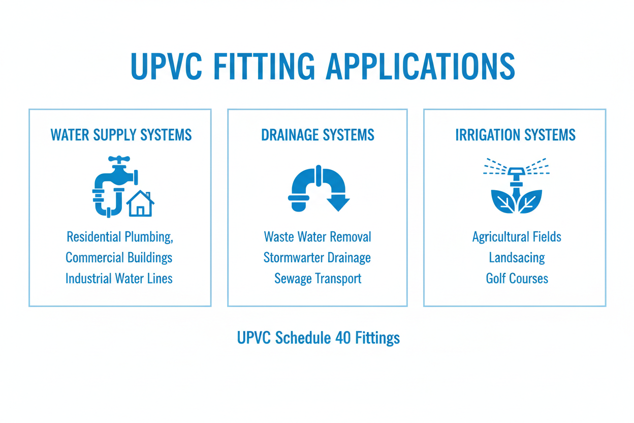 UPVC Fitting Applications