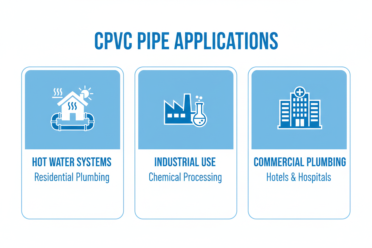 CPVC Pipe Applications