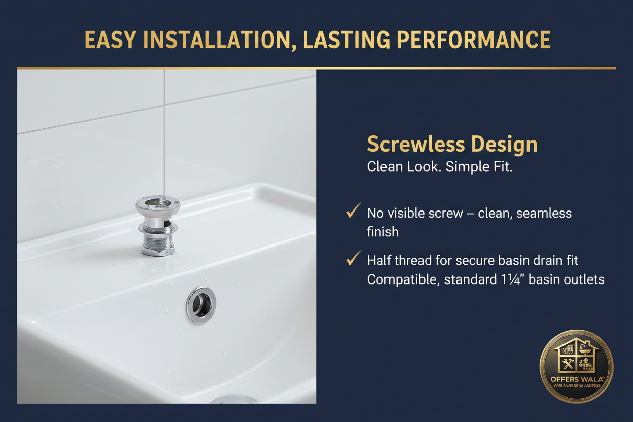 Screwless Design Lifestyle – A+ Content Panel