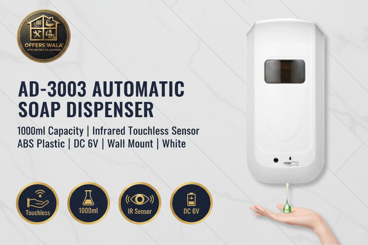 AD-3003 Automatic Soap Dispenser – Hero Banner A+ Image