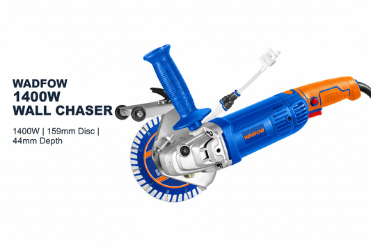 Wadfow 1400W Wall Chaser Hero Banner - Professional Product Display