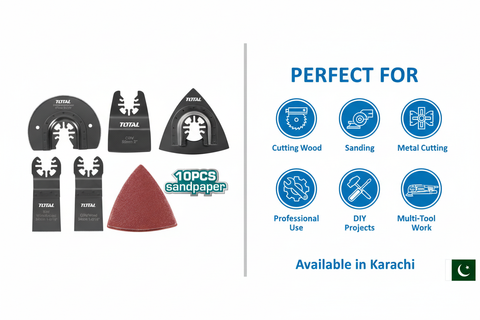 Total TAKTMT1502 Applications - Cutting, Sanding, Professional Use