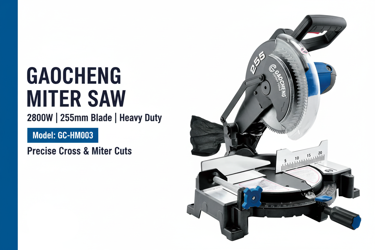 Gaocheng Miter Saw GC-HM003 Hero Banner