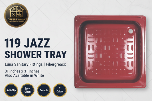 119 Jazz Shower Tray Hero Banner