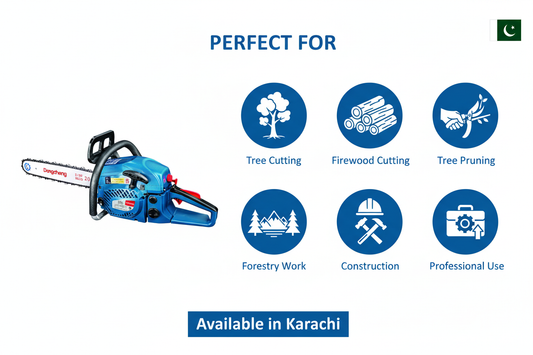 Dongcheng DYD54 Applications - Tree Cutting, Firewood, Forestry Work