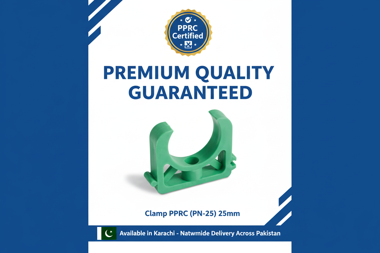 Clamp PPRC PN-25 25mm Quality Certification