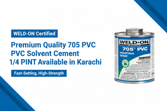 WELD-ON Certified Premium Quality 705 PVC Solvent Cement Available in Karachi