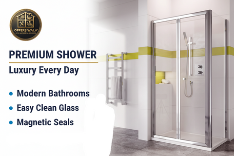 IN6 V2 Bi-Fold Shower Door Premium Experience