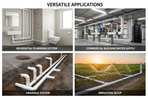UPVC Pipe Applications