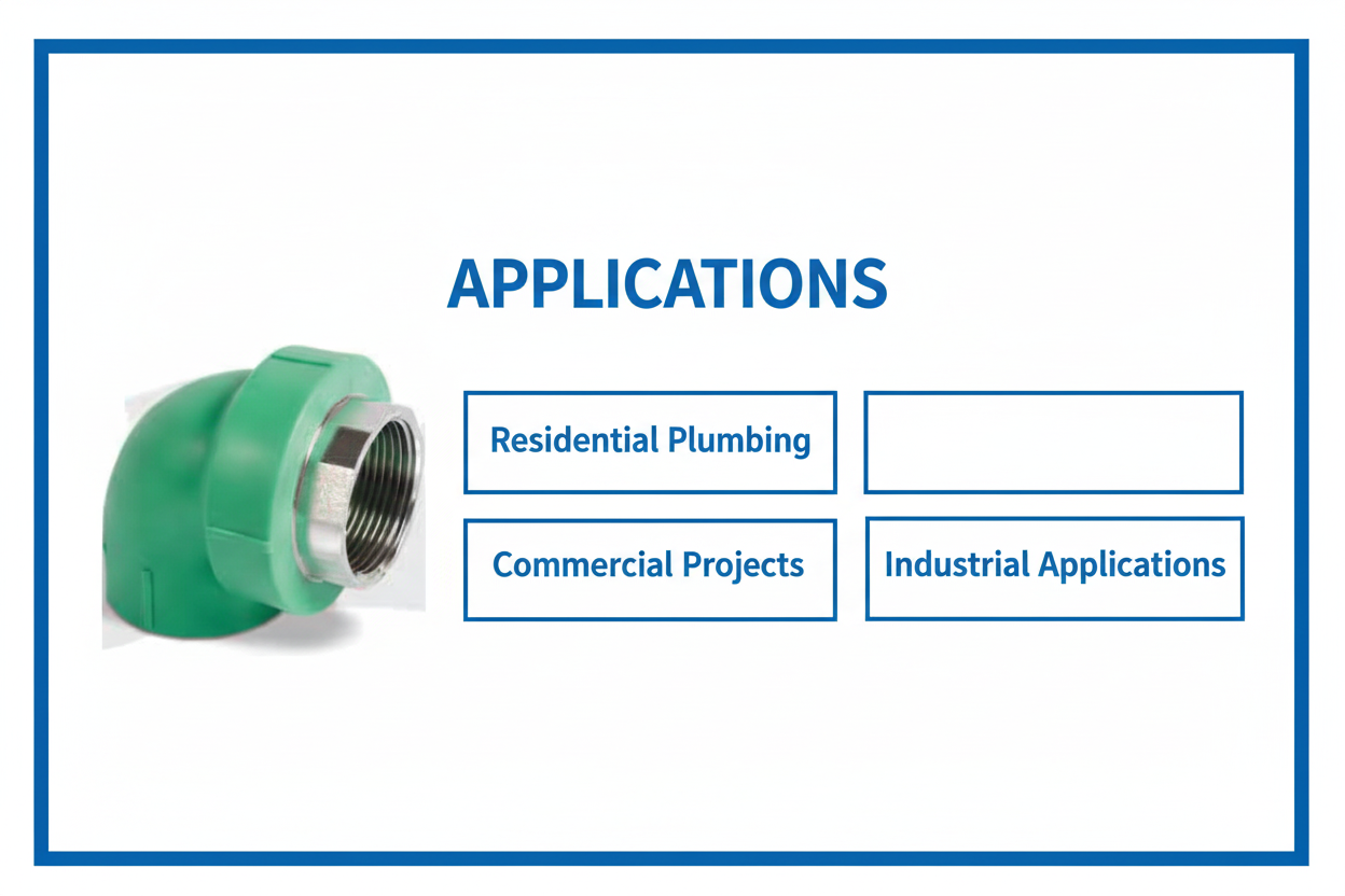 Elbow Female PPRC PN-25 32mm*1/2"