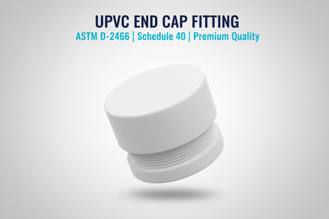 UPVC End Cap Fitting - ASTM D-2466 Schedule 40 Premium Quality