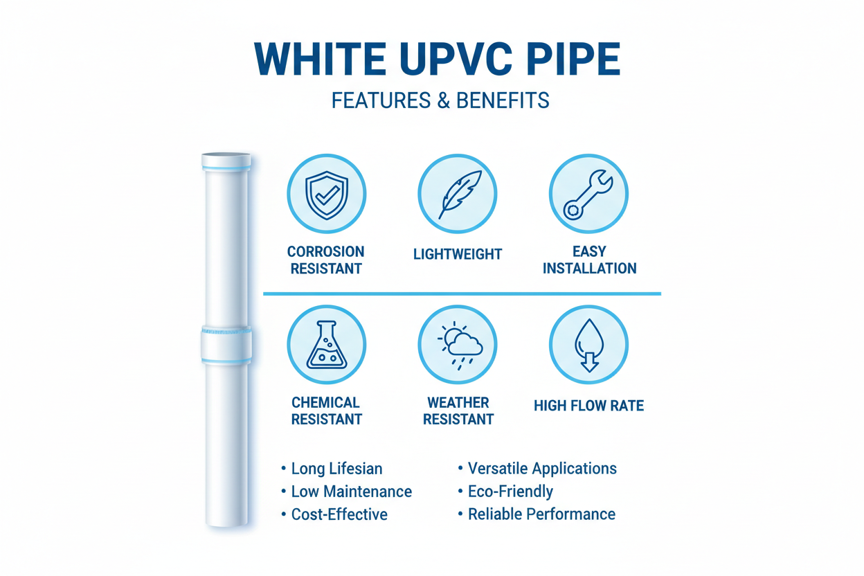 UPVC Pipe Features and Benefits