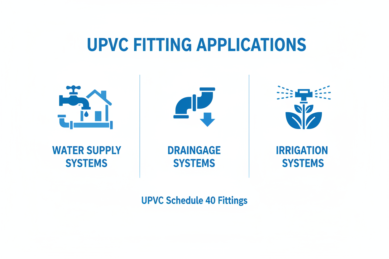 UPVC Fitting Applications