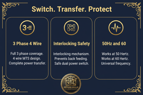 Switch Transfer Protect – A+ Feature Panel