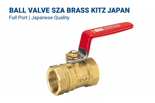 Ball Valve SZA Brass KITZ Japan - Professional Product Listing