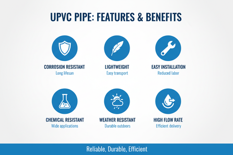 UPVC Pipe Features and Benefits