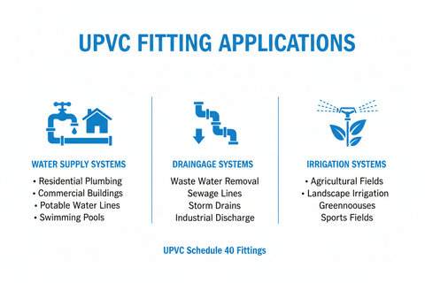 UPVC Fitting Applications