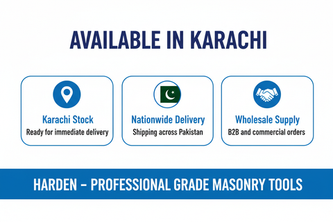 Availability banner - Karachi stock, nationwide Pakistan delivery, wholesale supply