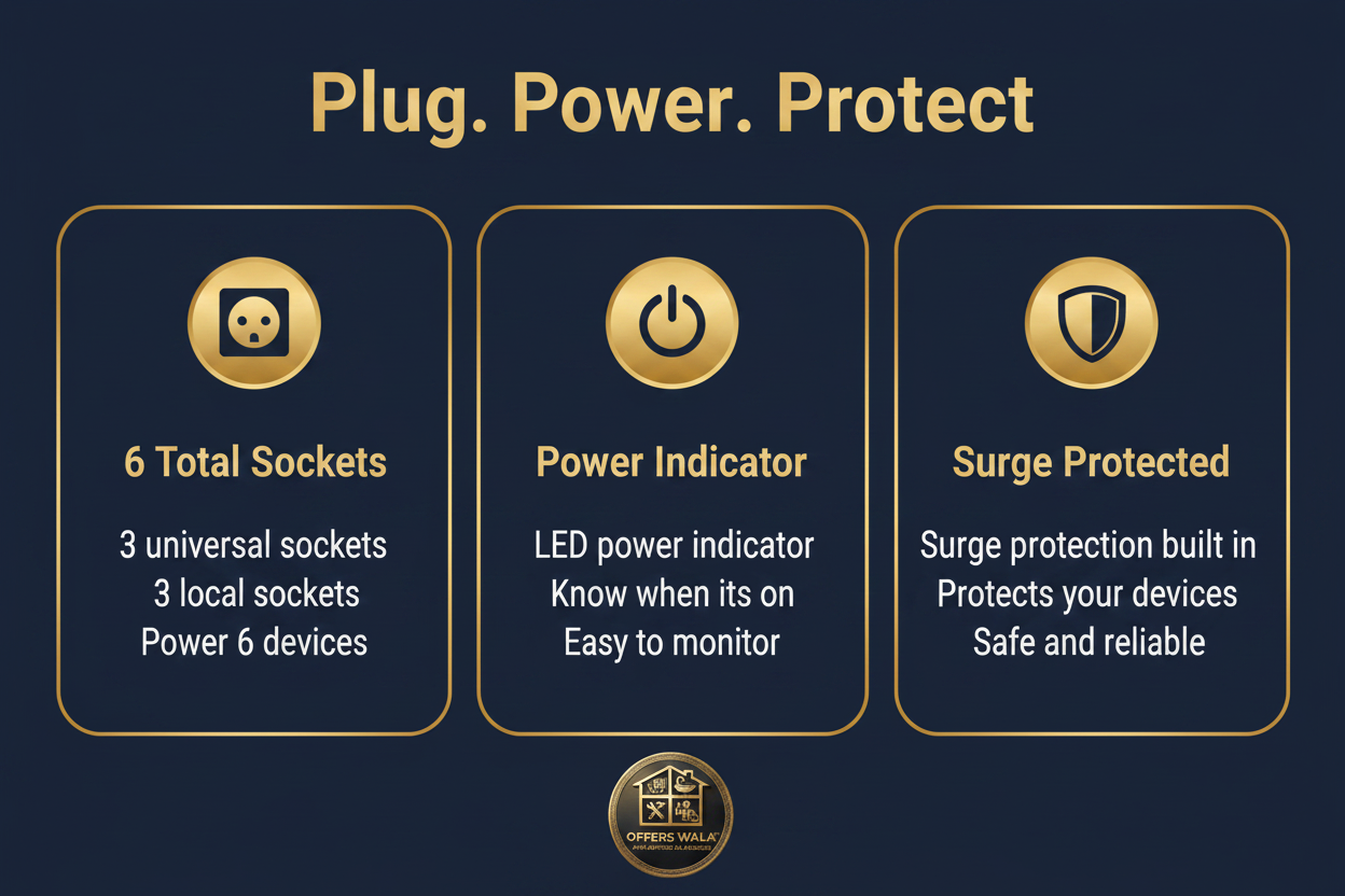 Plug Power Protect – A+ Feature Panel