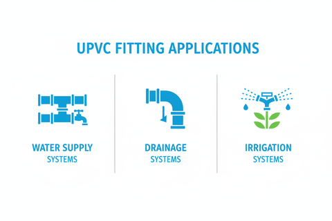 UPVC Union Applications - Water Supply, Drainage, Irrigation Systems