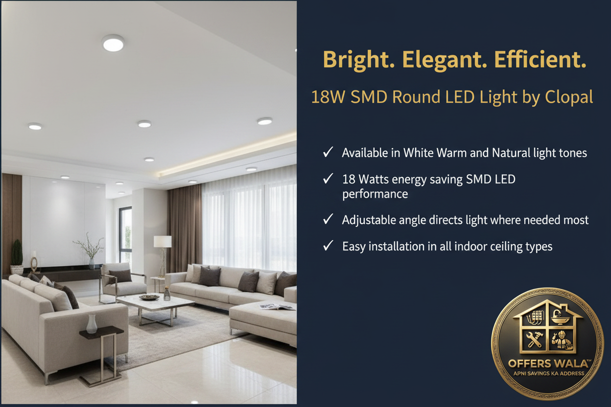 18W SMD Round LED Lifestyle – A+ Lifestyle Panel