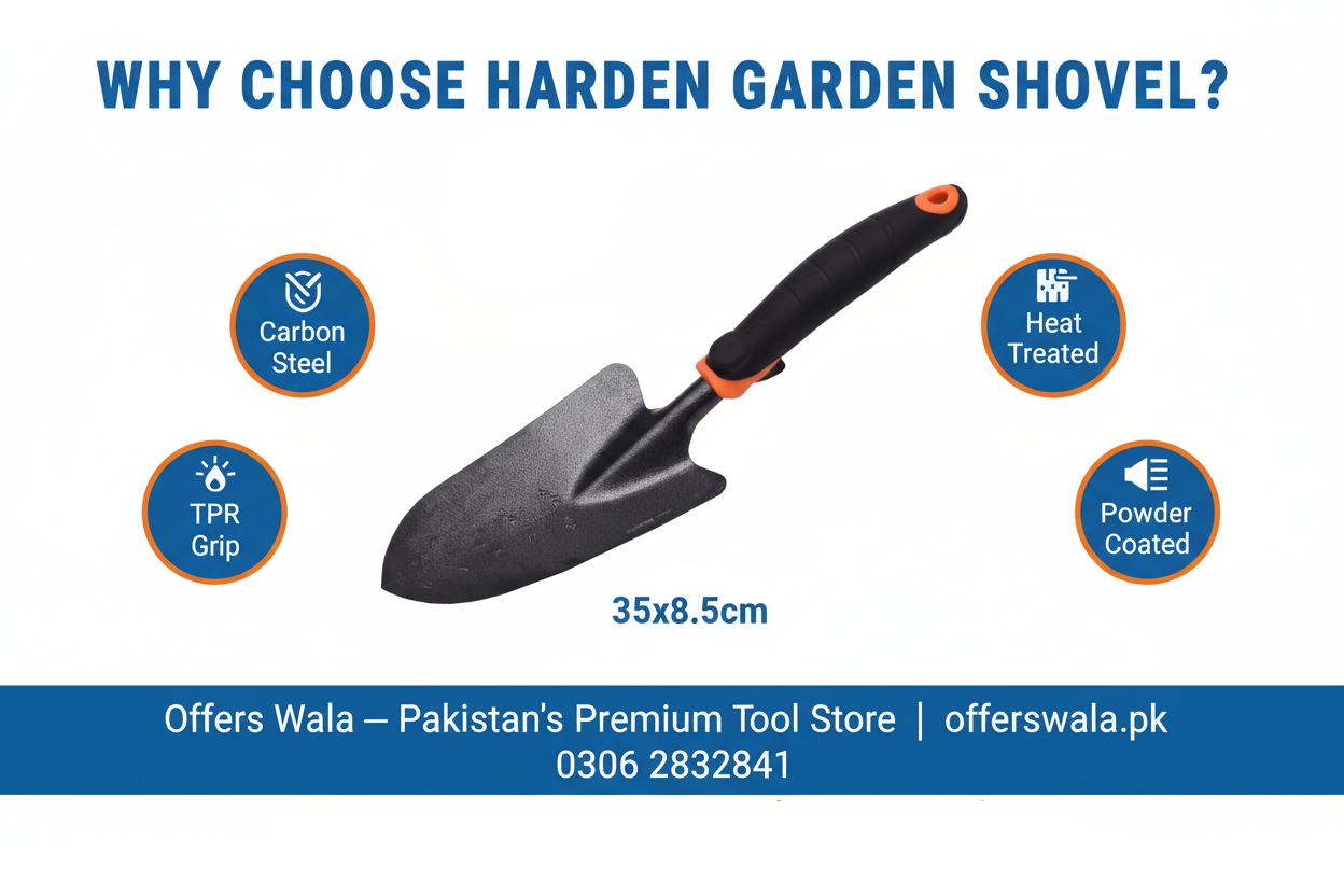Why Choose Harden 632602 Garden Shovel - Offers Wala Pakistan