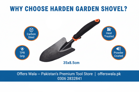 Why Choose Harden 632602 Garden Shovel - Offers Wala Pakistan