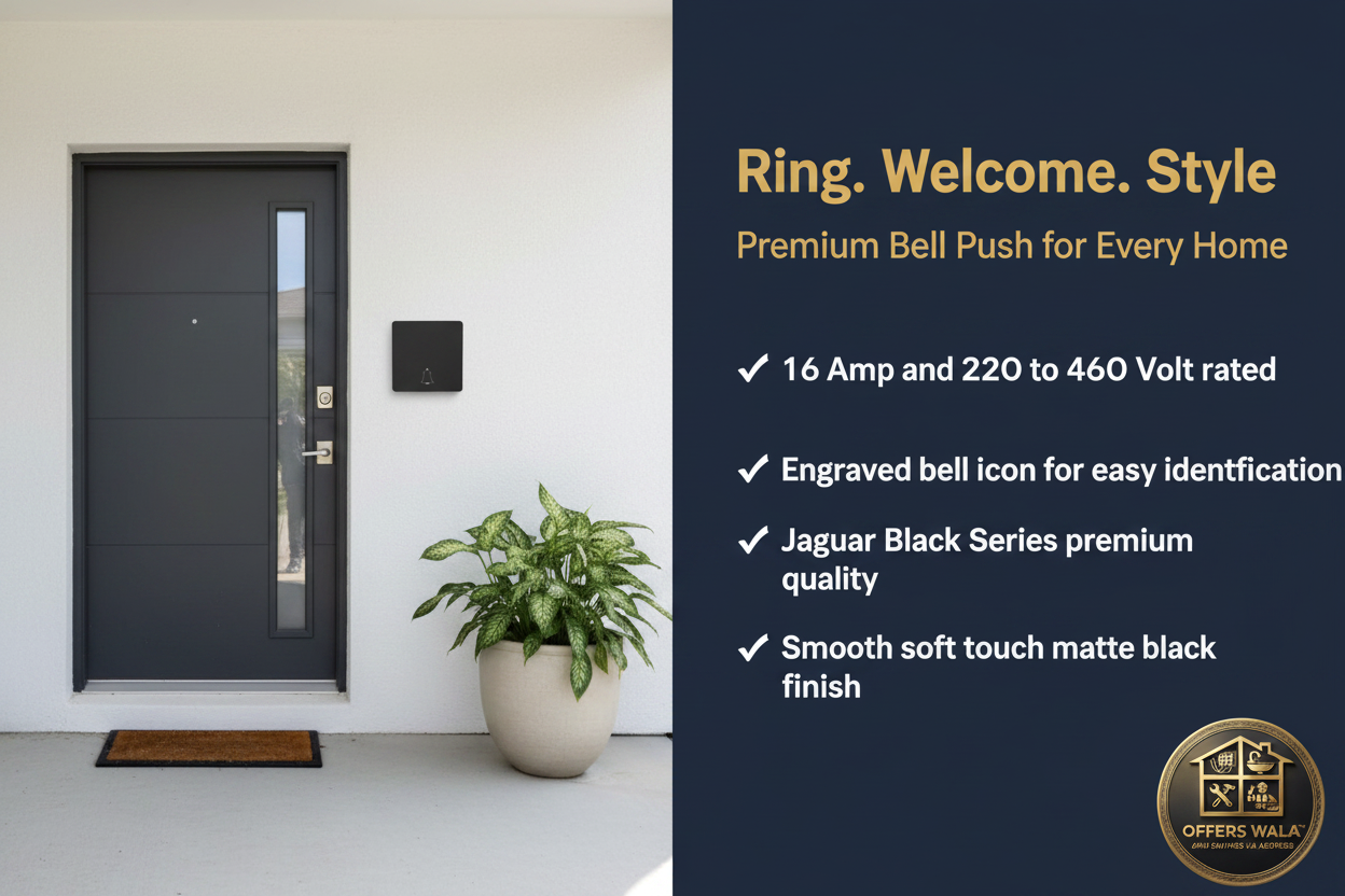 Premium Bell Push Lifestyle – A+ Lifestyle Panel