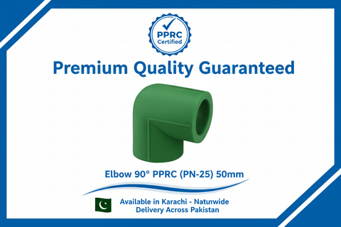 Elbow 90° PPRC PN-25 50mm Quality Certification