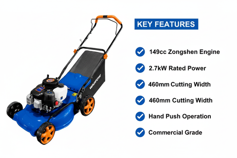 WADFOW WGM2A18 Features & Benefits - Zongshen Engine, Commercial Grade