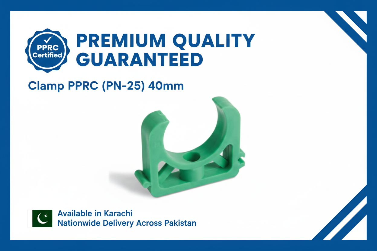 Clamp PPRC PN-25 40mm Quality Certification