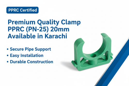 Clamp PPRC PN-25 20mm Premium Quality Available in Karachi
