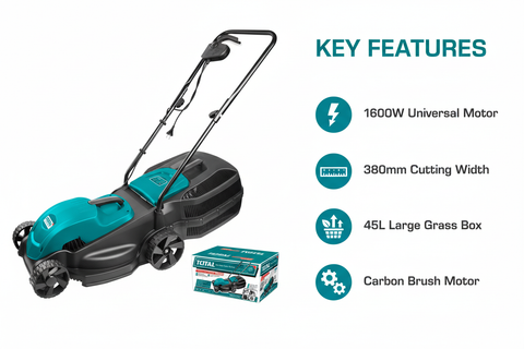 Total TGT616152 Features & Benefits - Universal Motor, 3 Heights, 45L Box